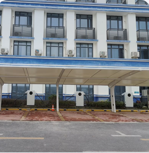 DC Charging Station Project for Police Station