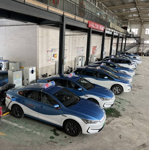DC Charging Station Project for Taxi Company