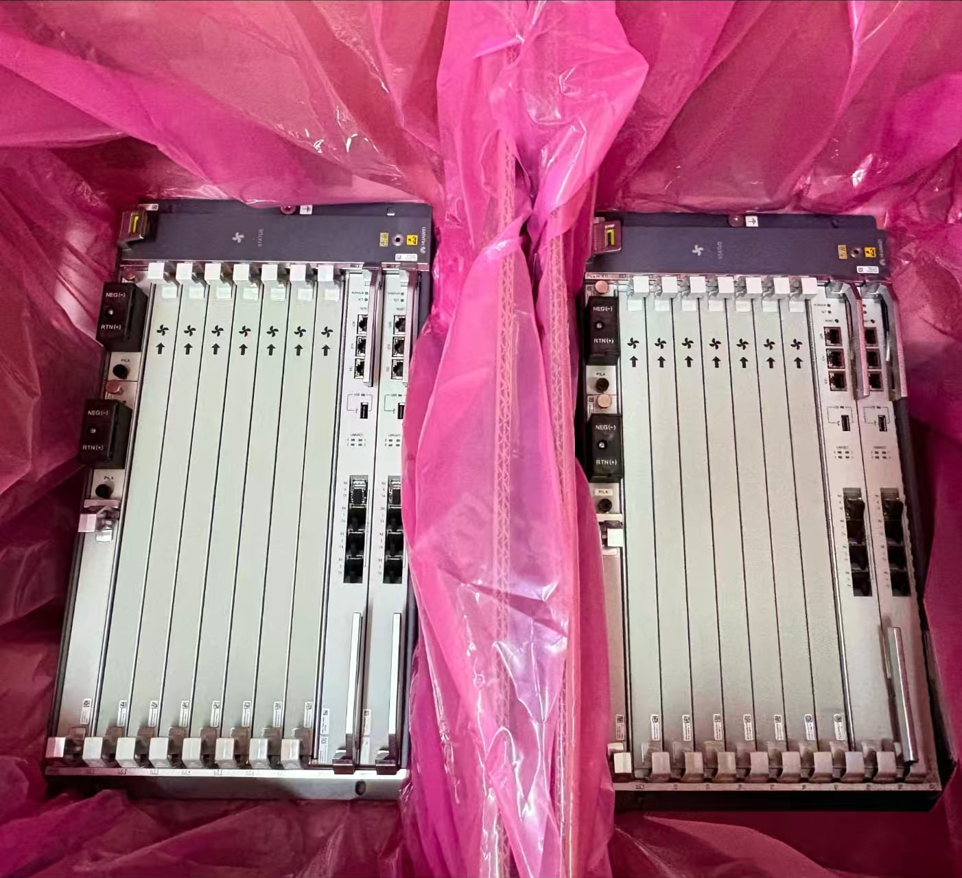 Huawei MA5800 spare parts packing and export preparation