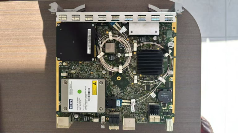 Huawei OSN Boards shipping to Mexico inspection photo